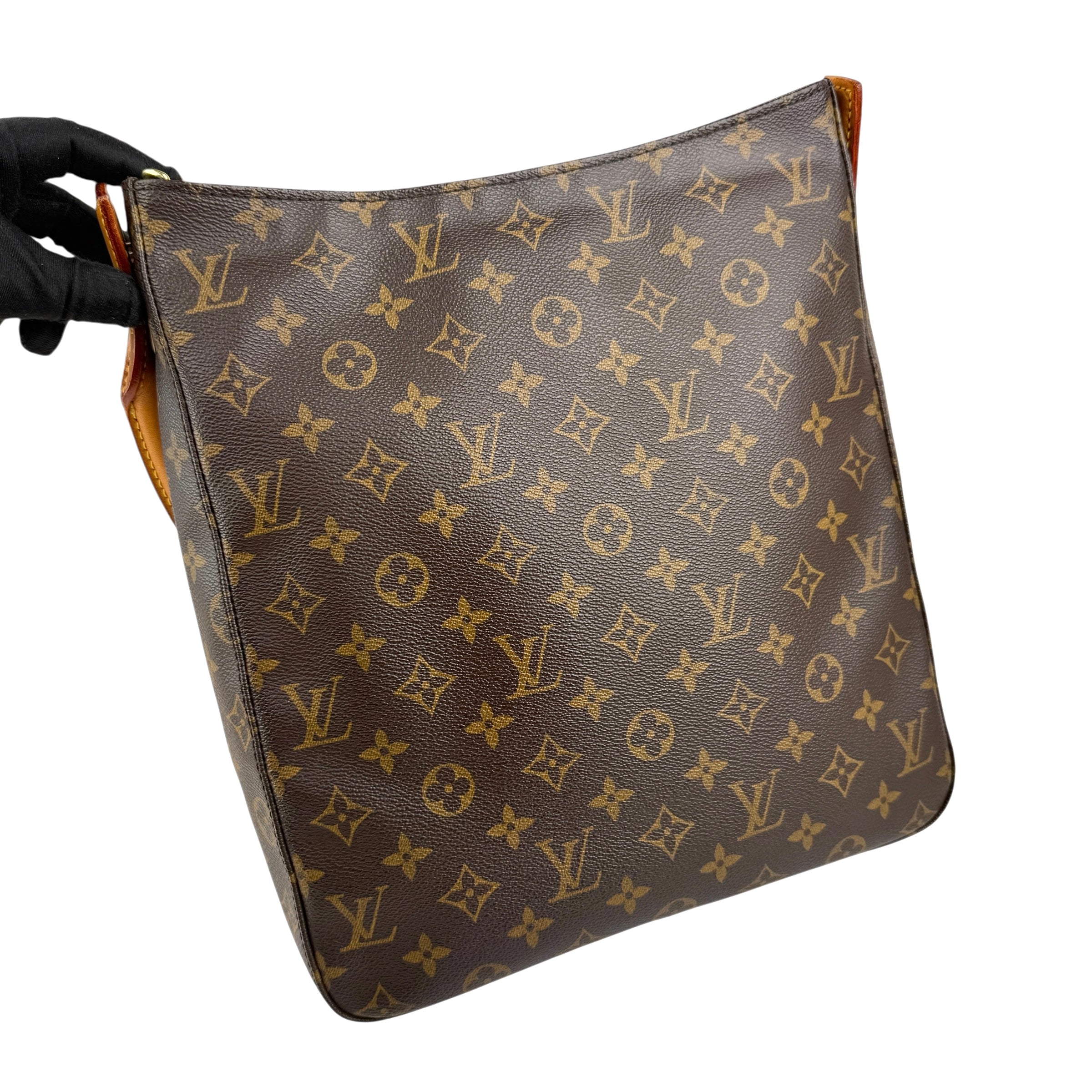 Pre-owned Louis Vuitton Monogram Canvas Looping GM bag