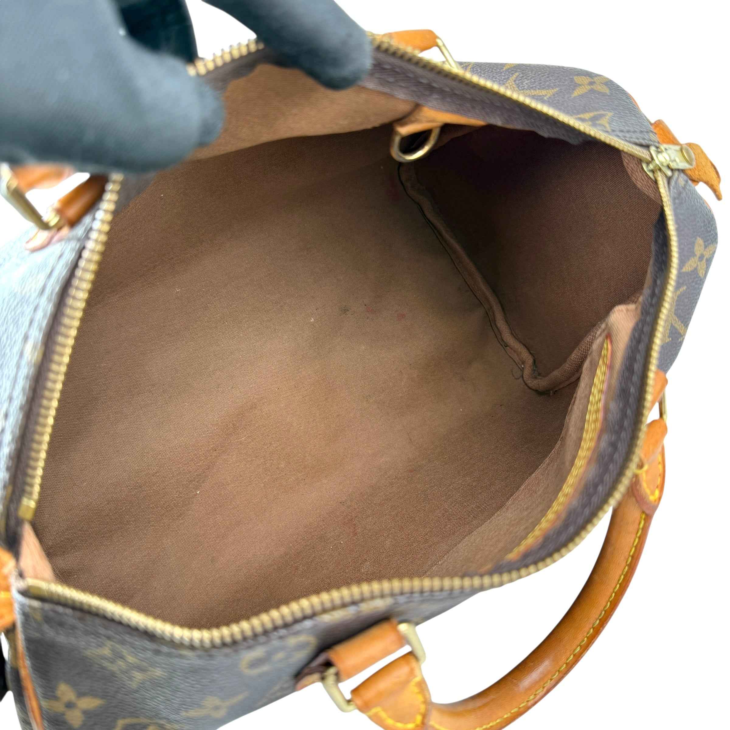 Louis Vuitton Speedy 30 Monogram Brown