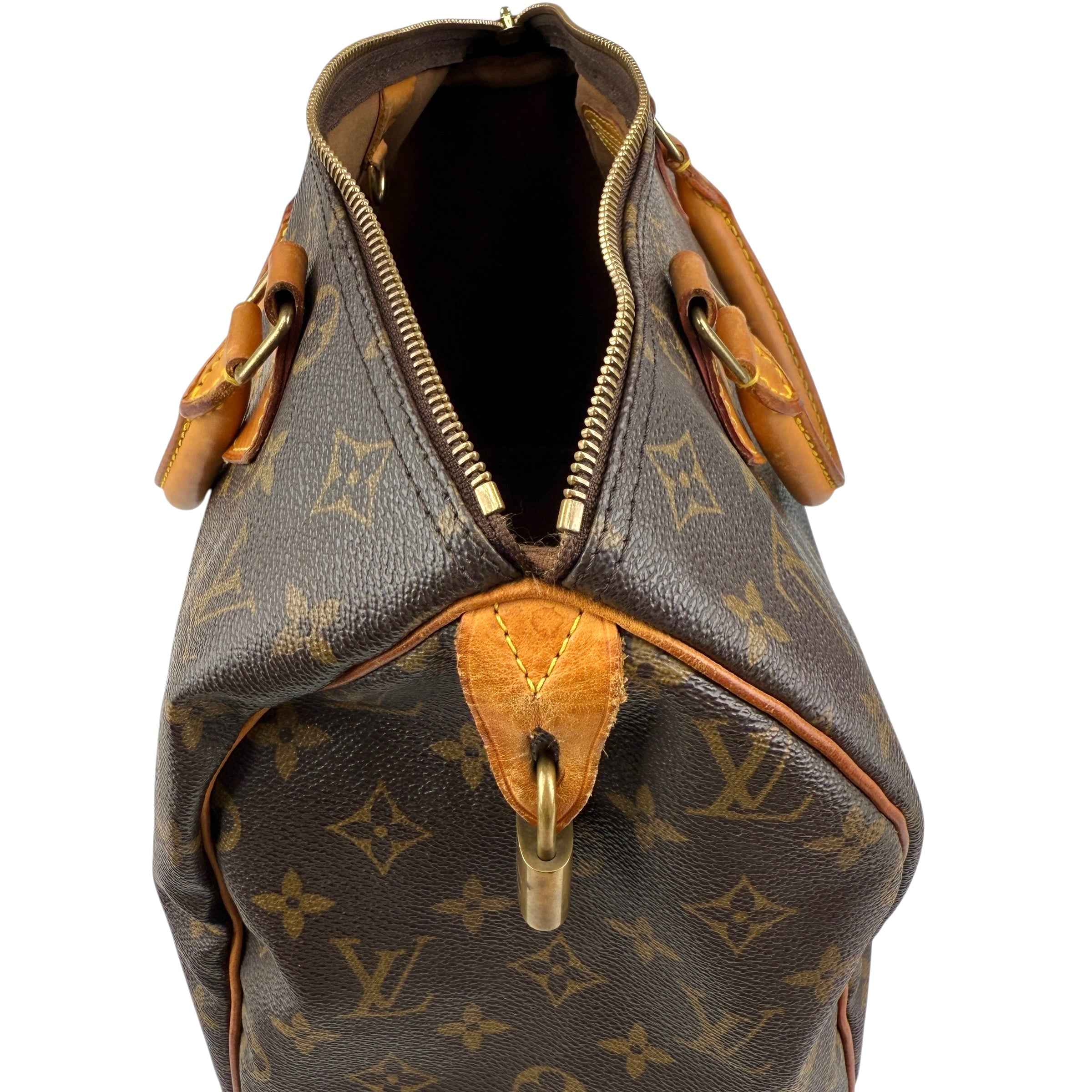 Louis Vuitton Speedy 30 Monogram Brown