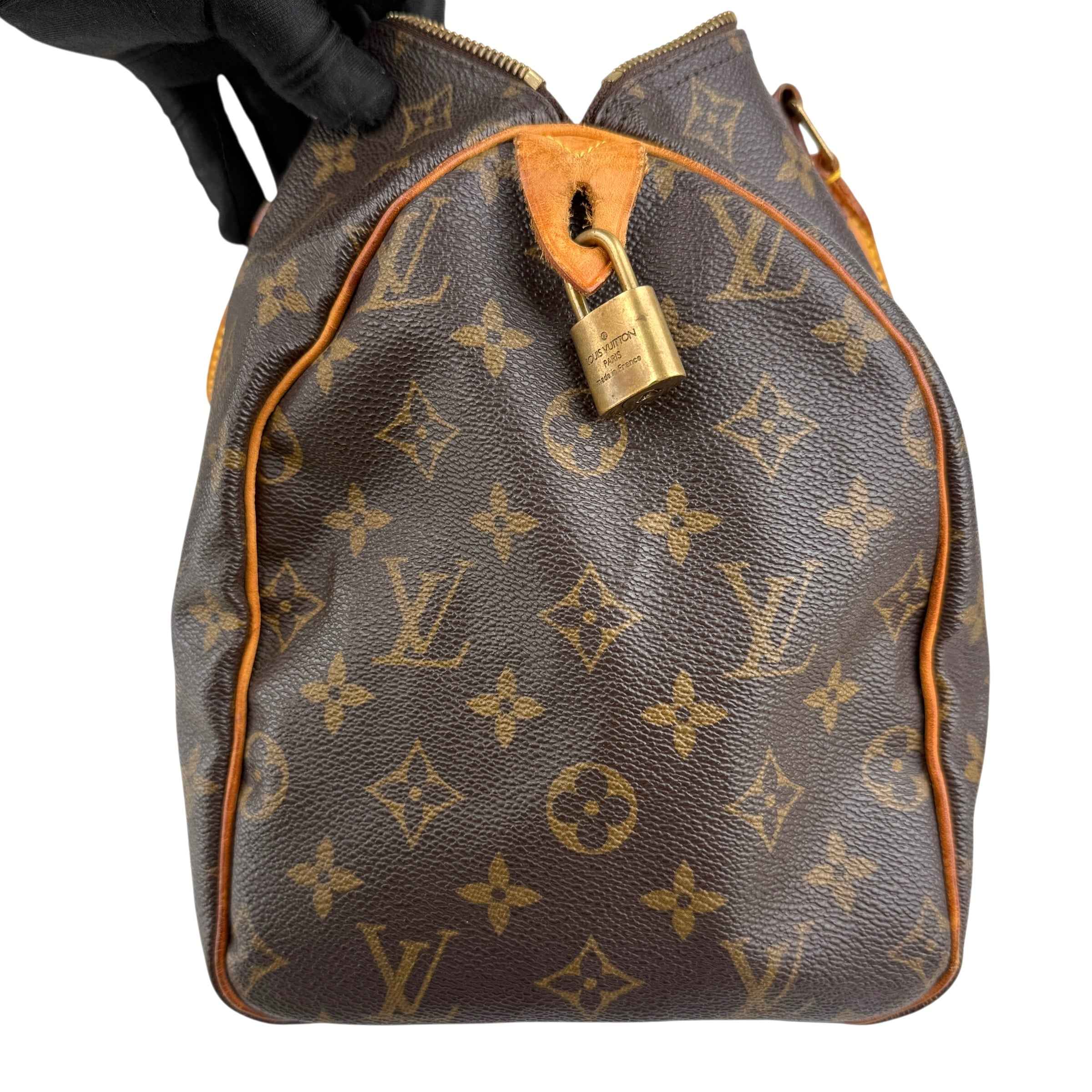 Louis Vuitton Speedy 30 Monogram Brown