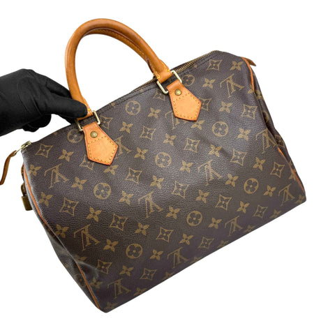 Louis Vuitton Speedy 30 Monogram Brown