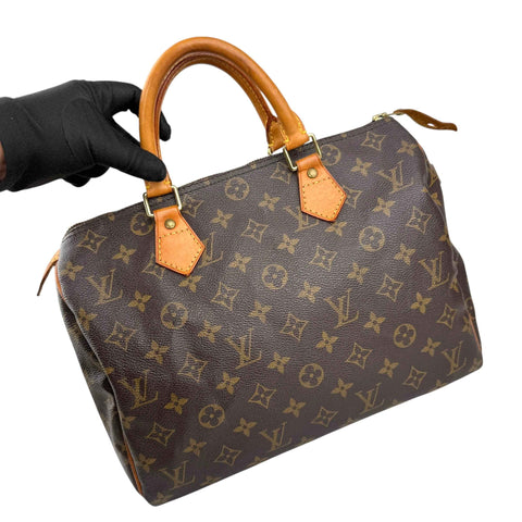 Louis Vuitton Speedy 30 Monogram Brown
