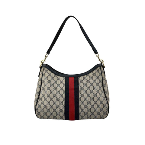 Gucci Medium GG Supreme Sherry Hobo