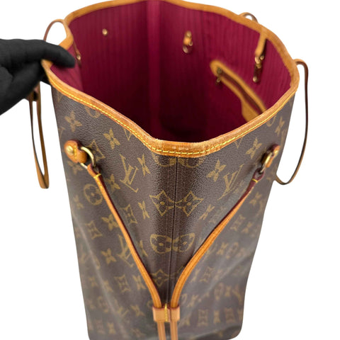 Louis Vuitton Neverfull GM Tote Brown Canvas Coated Monogram