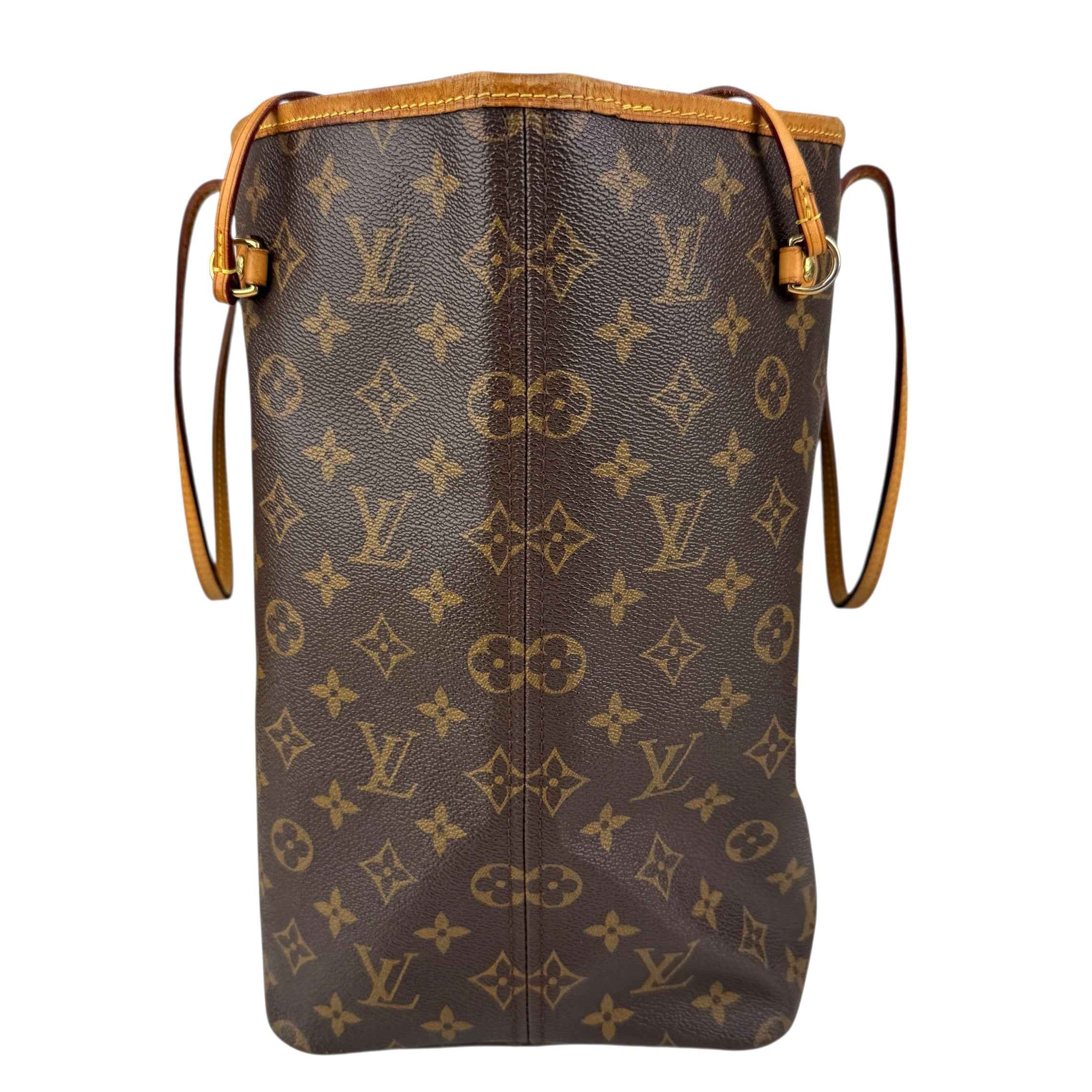 Louis Vuitton Neverfull GM Tote Brown Canvas Coated Monogram