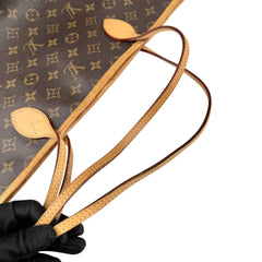 Louis Vuitton Neverfull GM Tote Brown Canvas Coated Monogram