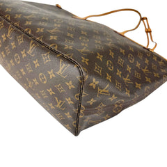 Louis Vuitton Neverfull GM Tote Brown Canvas Coated Monogram