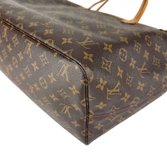 Louis Vuitton Neverfull GM Tote Brown Canvas Coated Monogram