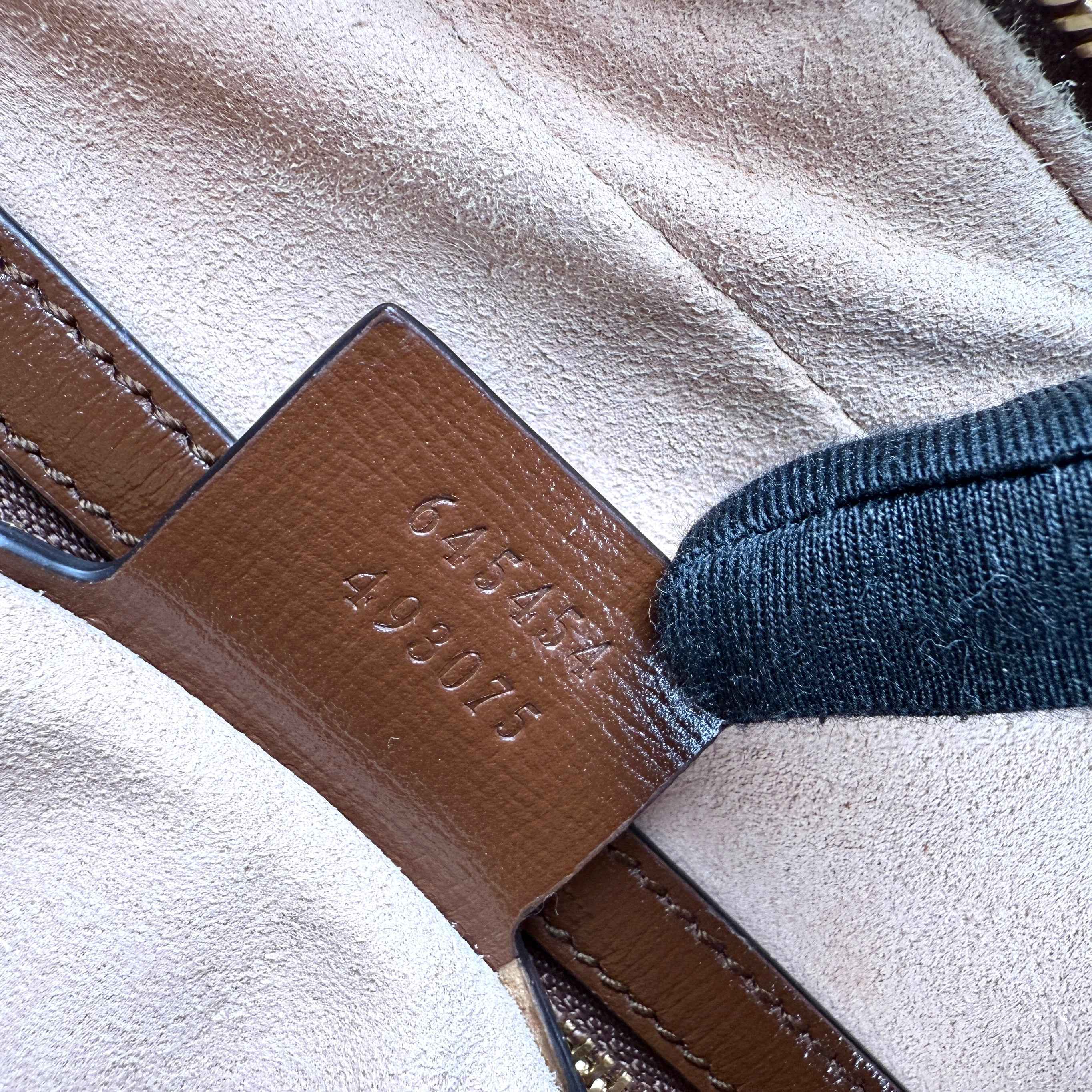 Gucci 1955 Horsebit Gg Supreme Shoulder Bag