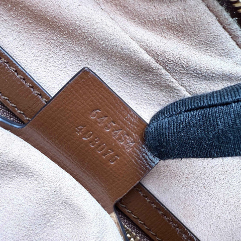 Gucci 1955 Horsebit Gg Supreme Shoulder Bag