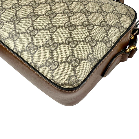 Gucci 1955 Horsebit Gg Supreme Shoulder Bag