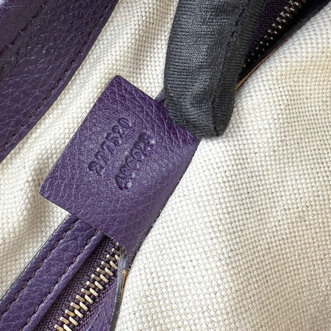 Gucci Web Canvas Jackie Shoulder Bag