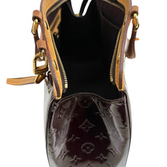 Louis Vuitton Amarante Monogram Vernis Brea MM Bag