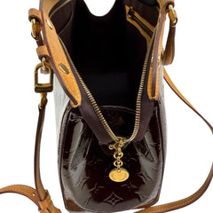 Louis Vuitton Amarante Monogram Vernis Brea MM Bag