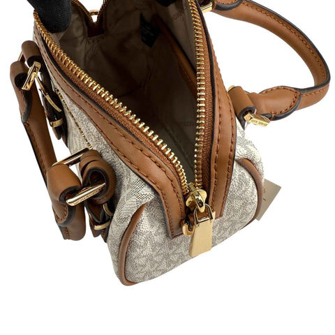 Michael Kors Monogram Coated Canvas Mini Bag