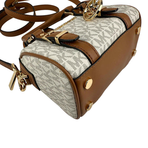 Michael Kors Monogram Coated Canvas Mini Bag