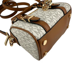 Michael Kors Monogram Coated Canvas Mini Bag
