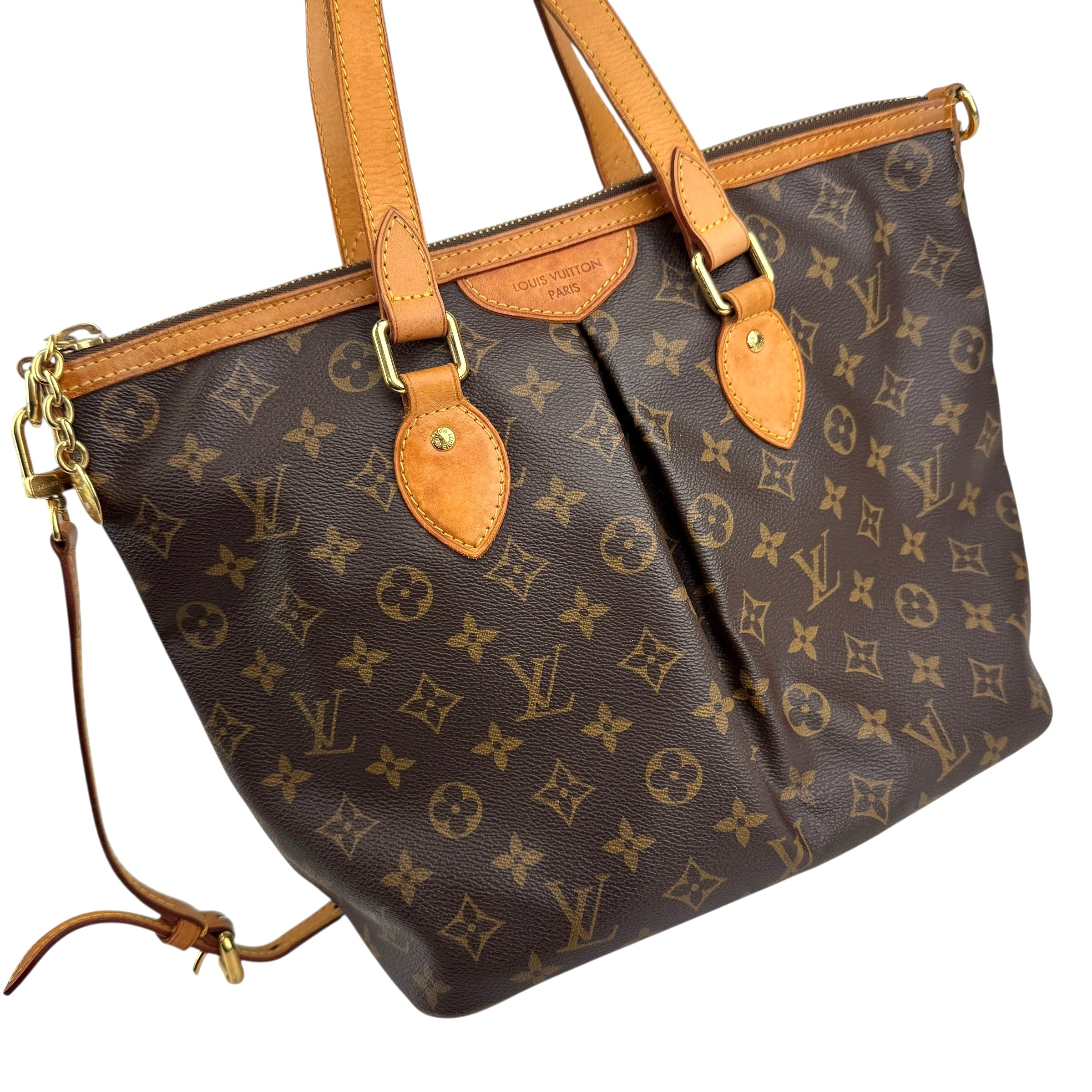Pre-owned Louis Vuitton Palermo PM Monogram Canvas
