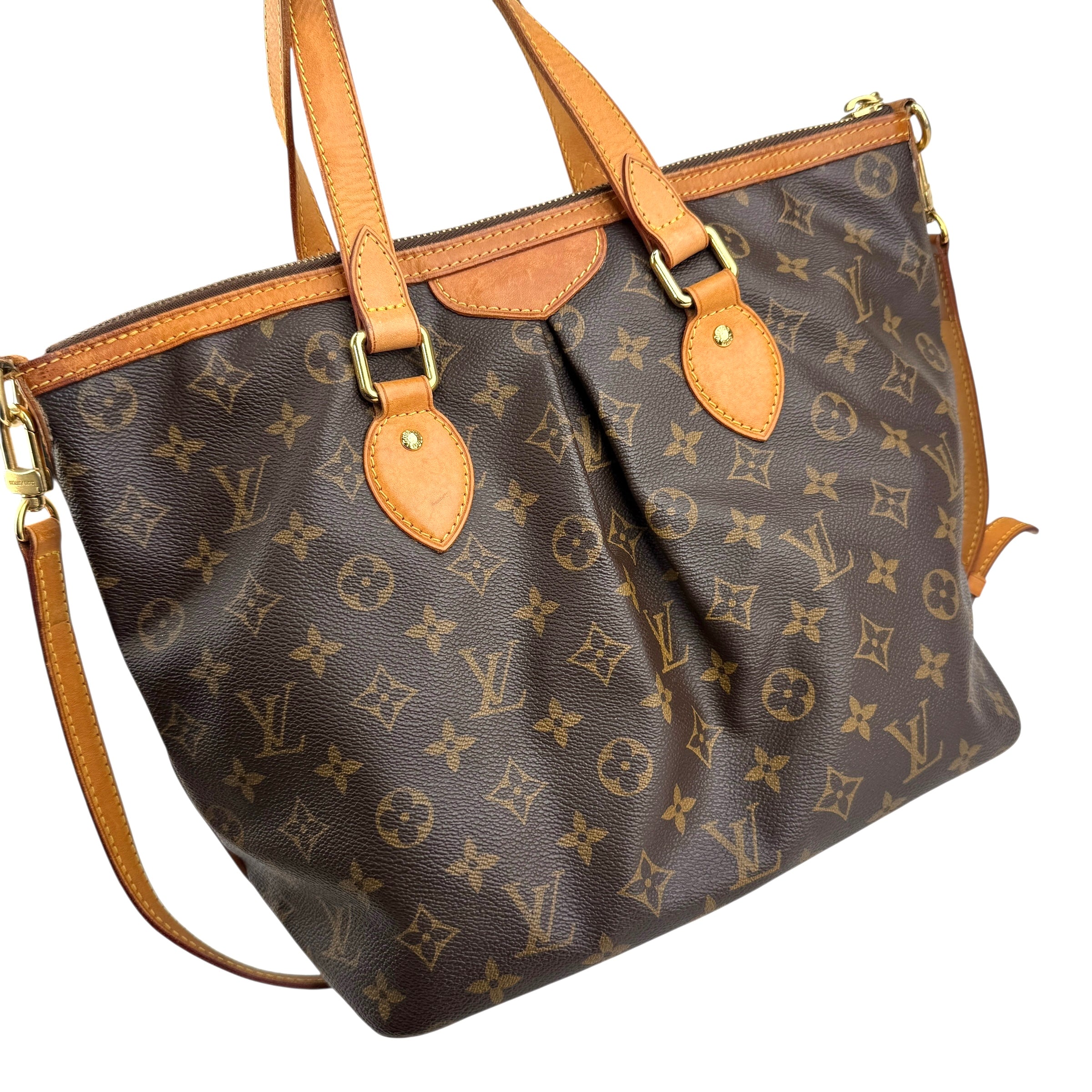Pre-owned Louis Vuitton Palermo PM Monogram Canvas