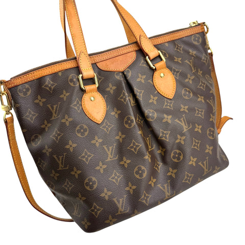 Pre-owned Louis Vuitton Palermo PM Monogram Canvas