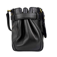 Gucci Black Leather GG Running Large Tote Bag