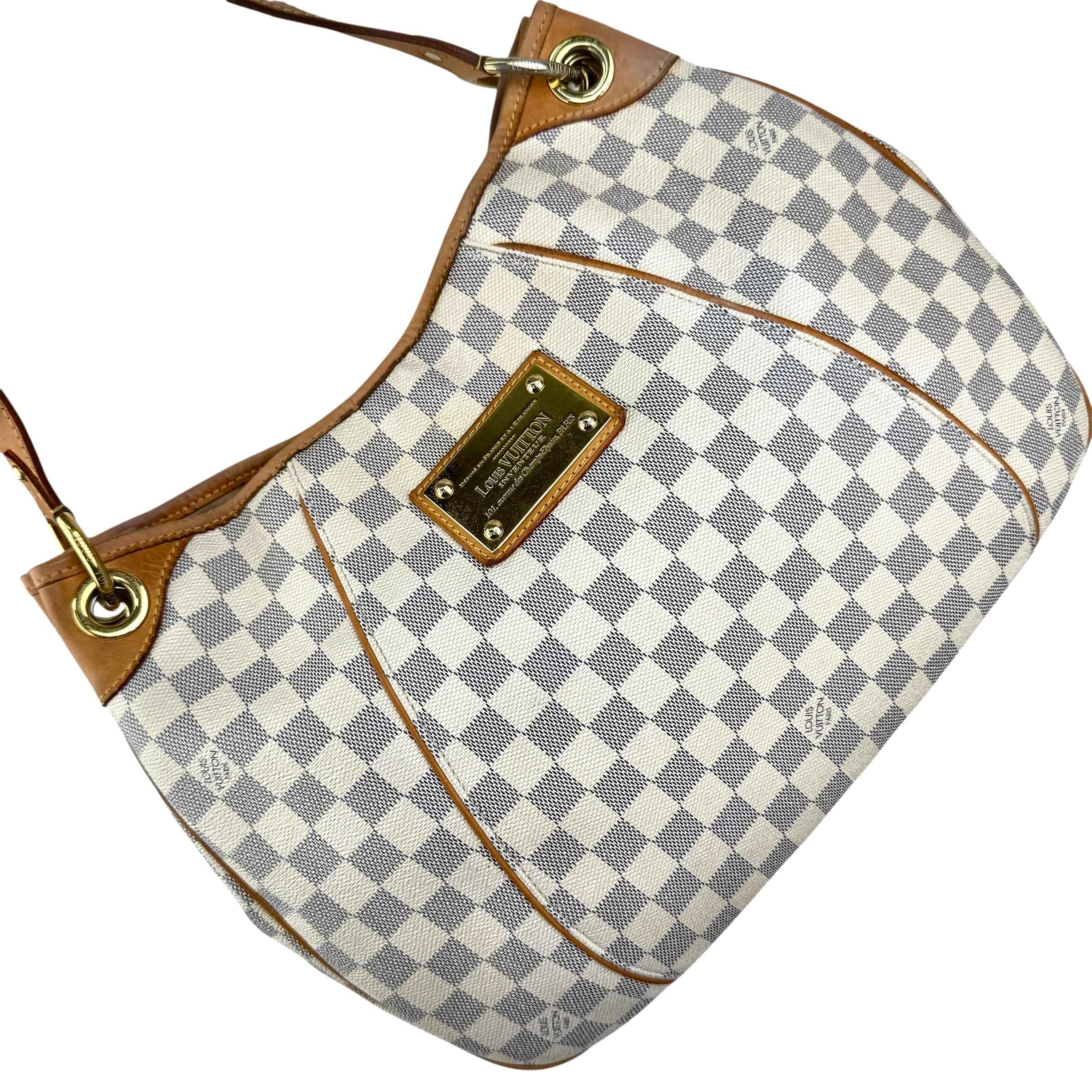 Louis Vuitton Damier Azur Canvas Galliera PM Bag