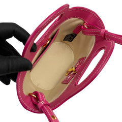 Marni Tropicalia Micro Leather Bag in Light Orchid