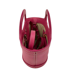Marni Tropicalia Micro Leather Bag in Light Orchid