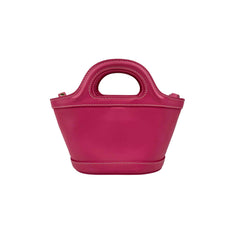 Marni Tropicalia Micro Leather Bag in Light Orchid