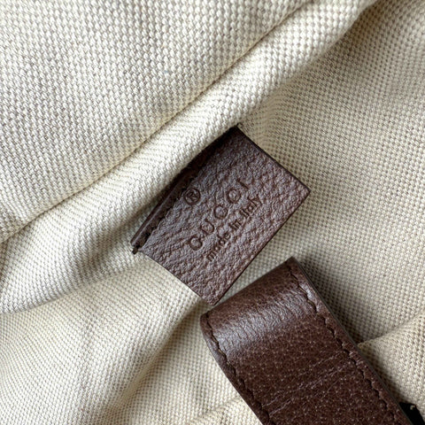 Gucci GG Supreme Monogram Web Insect Dome Backpack