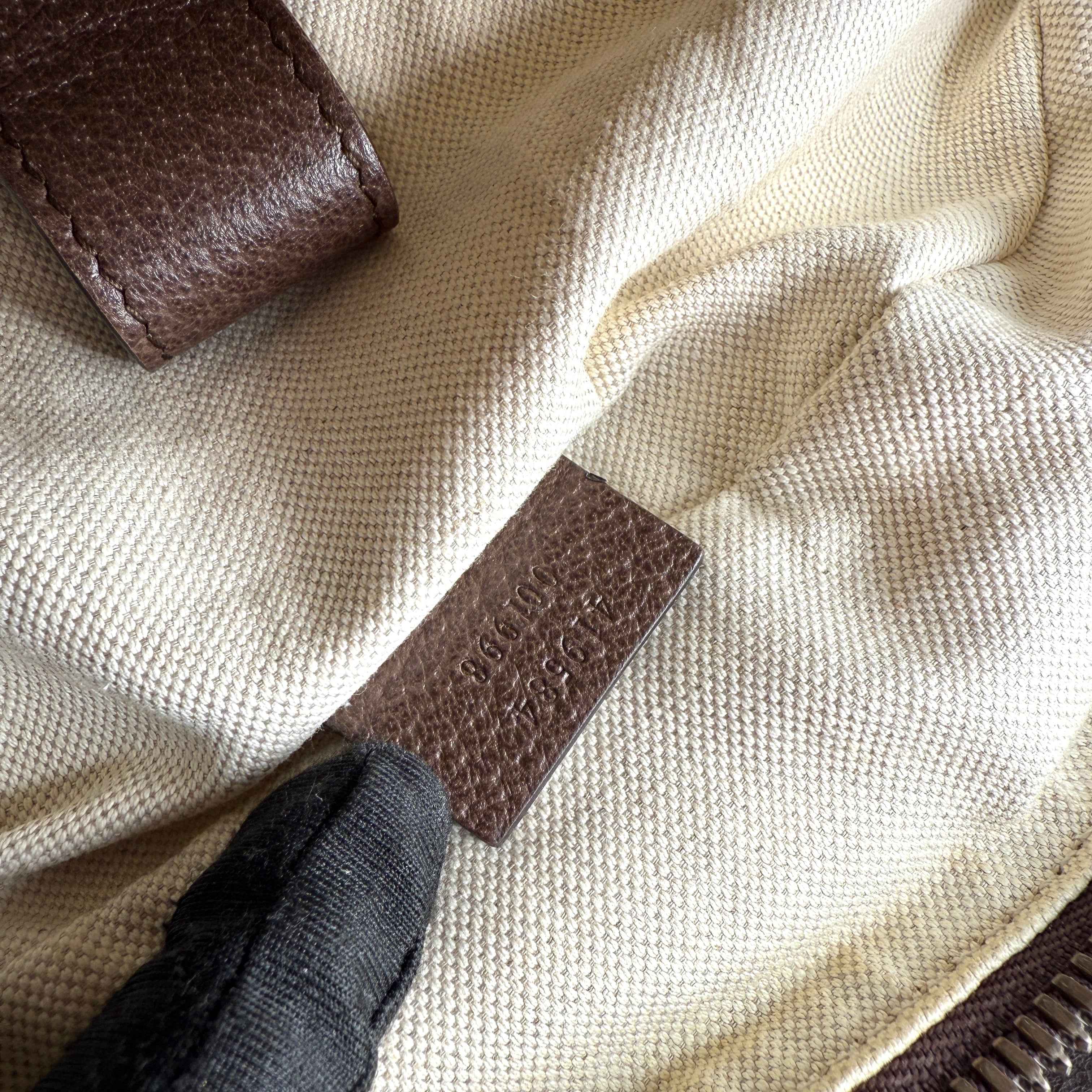 Gucci GG Supreme Monogram Web Insect Dome Backpack