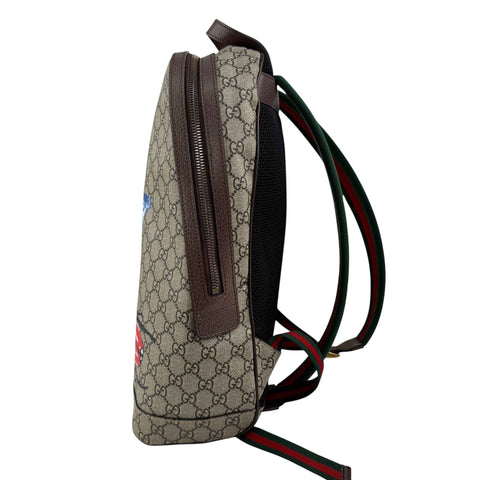 Gucci GG Supreme Monogram Web Insect Dome Backpack