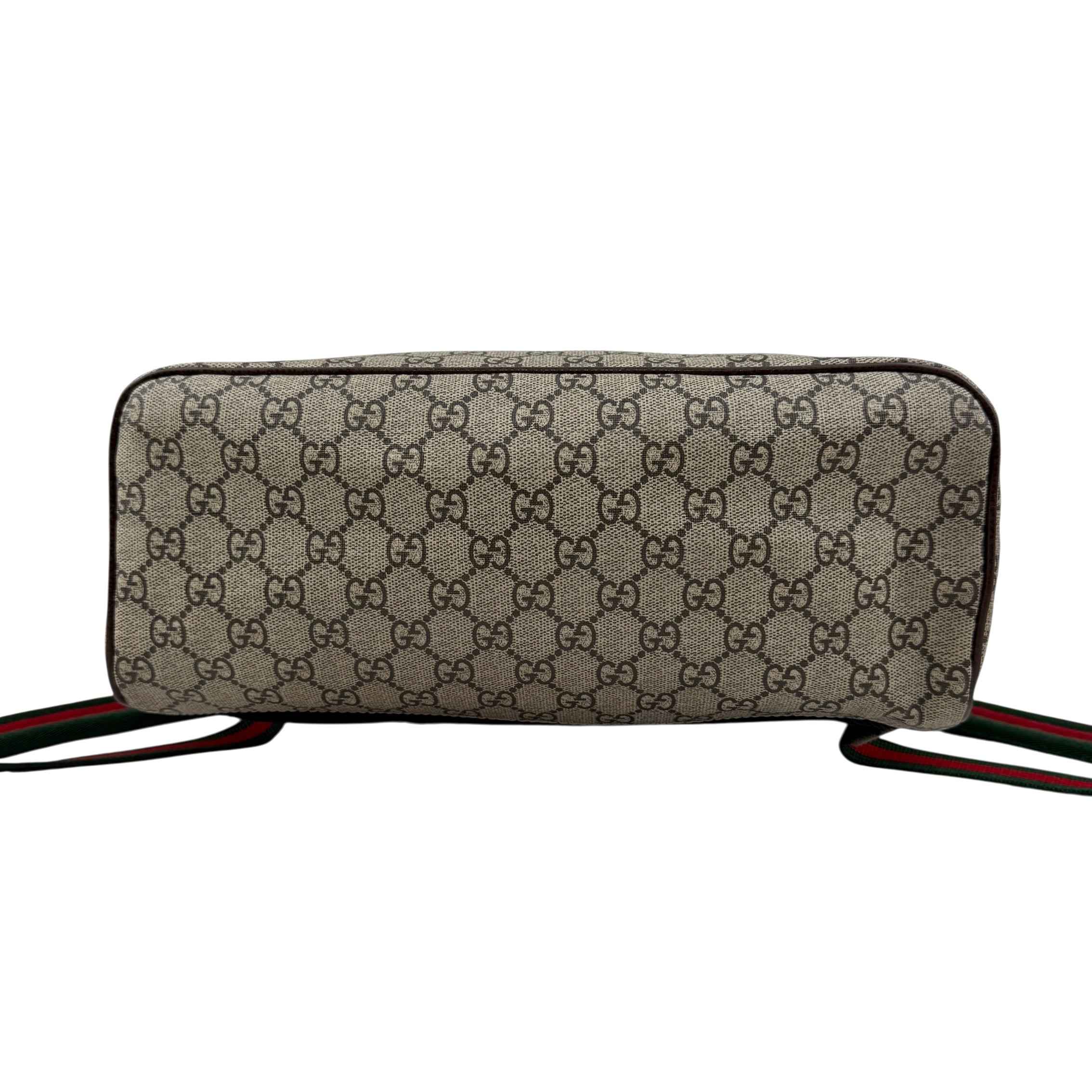 Gucci GG Supreme Monogram Web Insect Dome Backpack