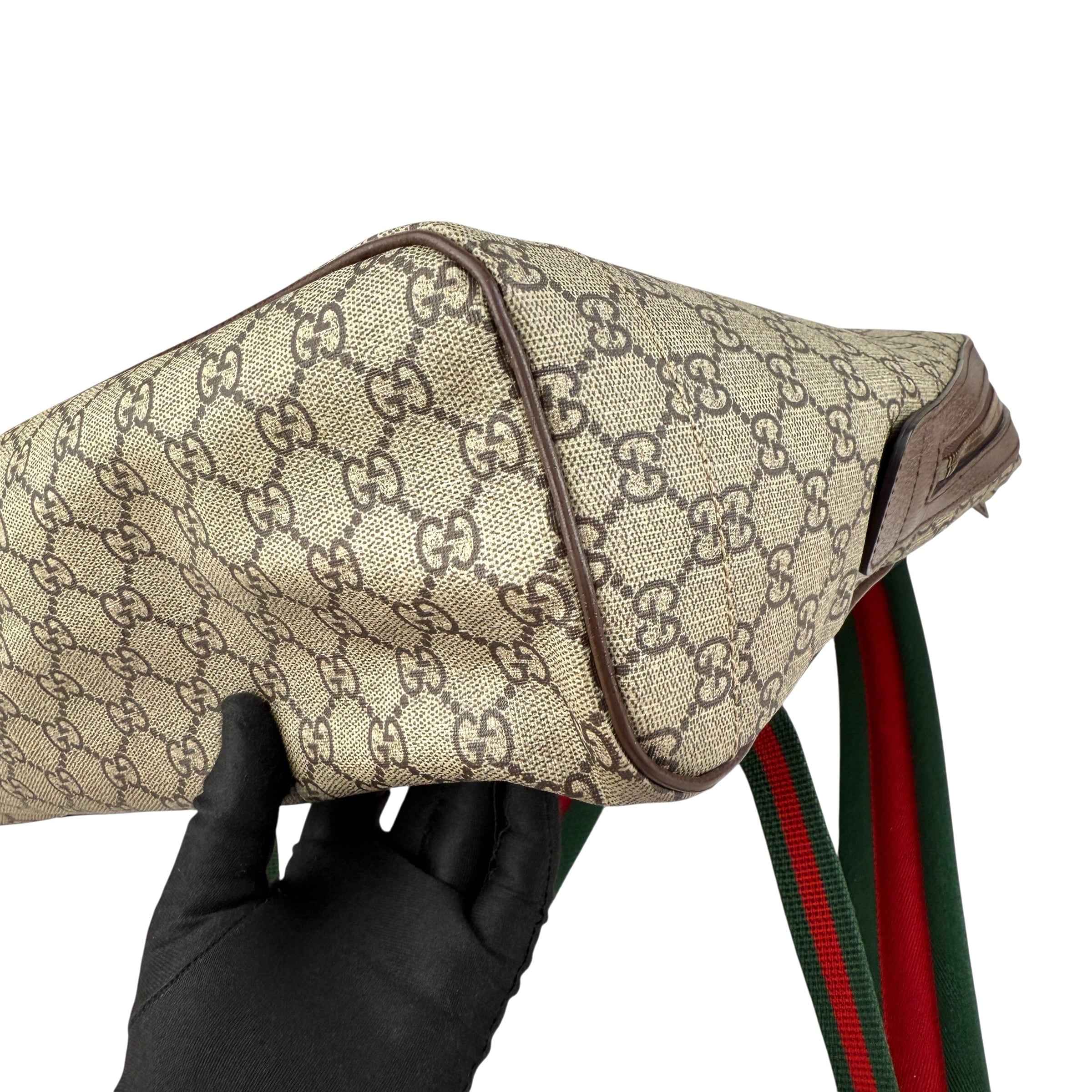 Gucci GG Supreme Monogram Web Insect Dome Backpack