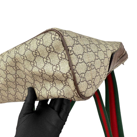 Gucci GG Supreme Monogram Web Insect Dome Backpack