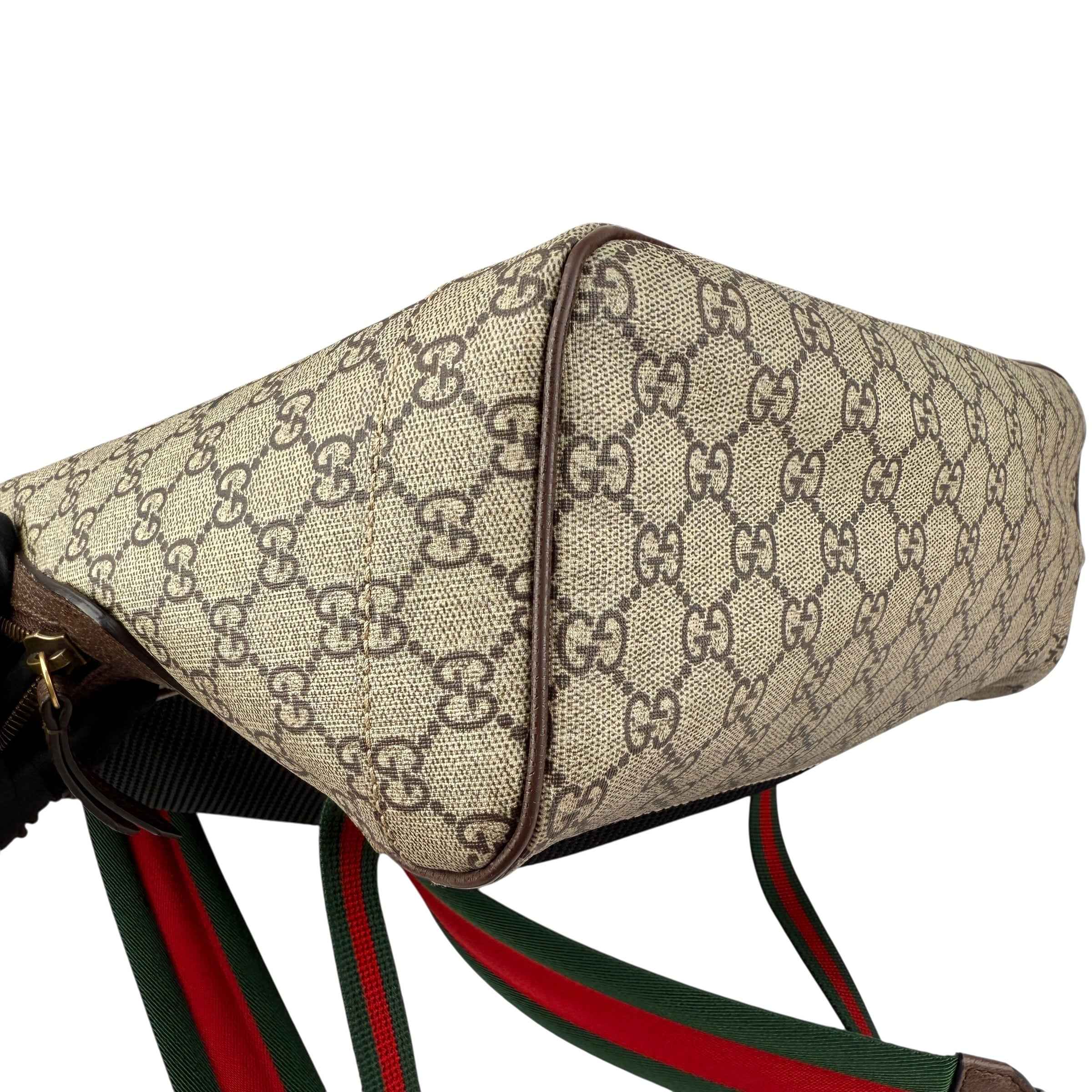 Gucci GG Supreme Monogram Web Insect Dome Backpack