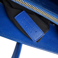 Large Saint Laurent Sac De Jour Tote Sapphire
