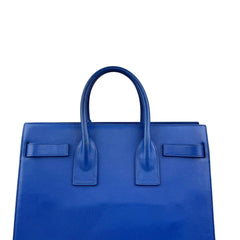 Large Saint Laurent Sac De Jour Tote Sapphire