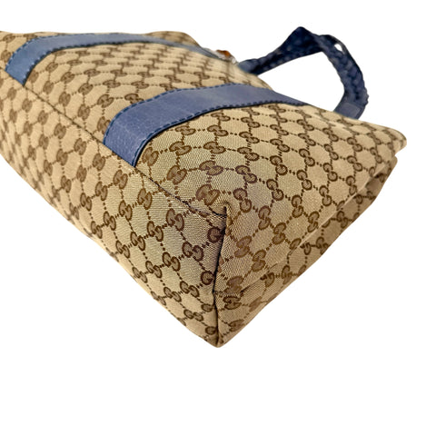 Gucci Medium GG Canvas Bamboo Libeccio tote bag