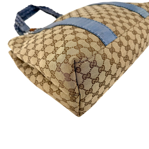 Gucci Medium GG Canvas Bamboo Libeccio tote bag