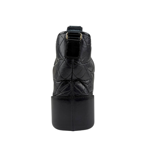 Chanel Black Quilted Leather Gabrielle Medium crossbody bag