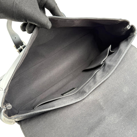 Louis Vuitton Black Epi Leather Segur MM Bag