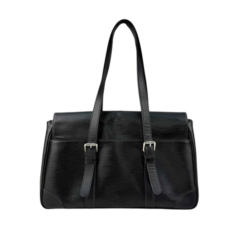 Louis Vuitton Black Epi Leather Segur MM Bag