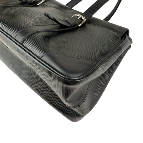Louis Vuitton Black Epi Leather Segur MM Bag
