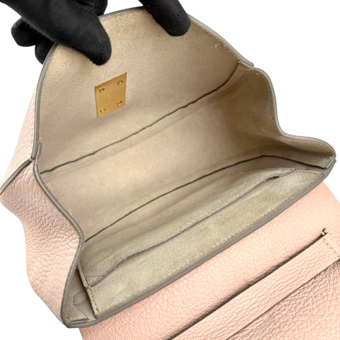 Chloe Pink Leather Drew Shoulder Bag