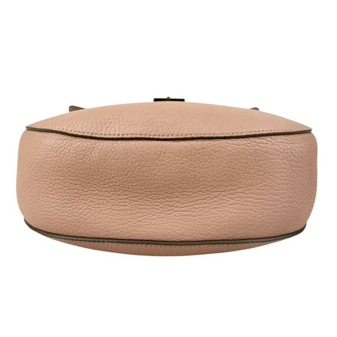 Chloe Pink Leather Drew Shoulder Bag