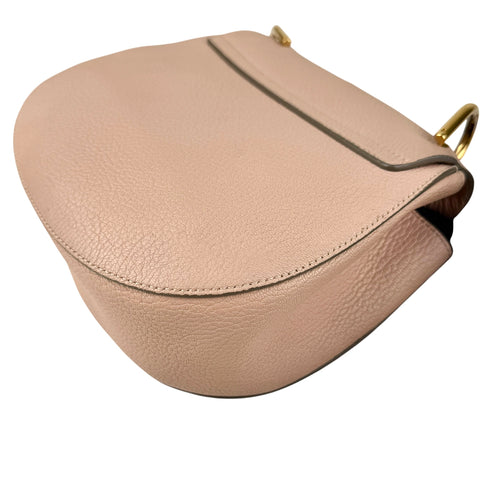 Chloe Pink Leather Drew Shoulder Bag