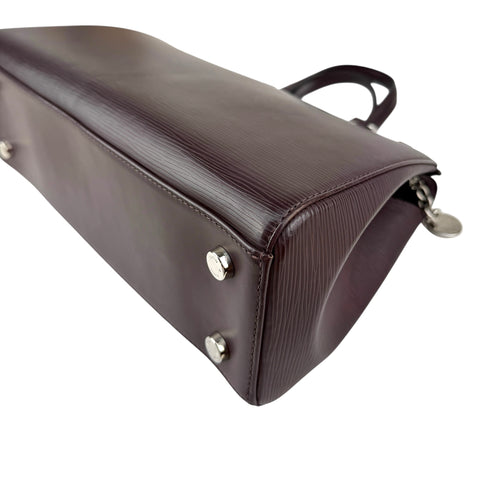 Louis Vuitton Burgundy Epi Leather Brea MM Bag