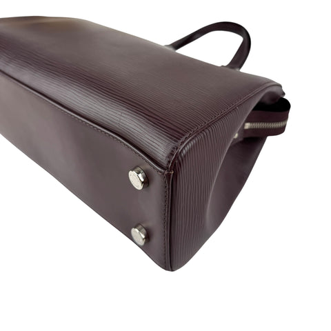 Louis Vuitton Burgundy Epi Leather Brea MM Bag