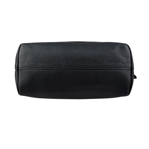 Pre-owned Prada Black Vitello Daino Leather Tote tote bag